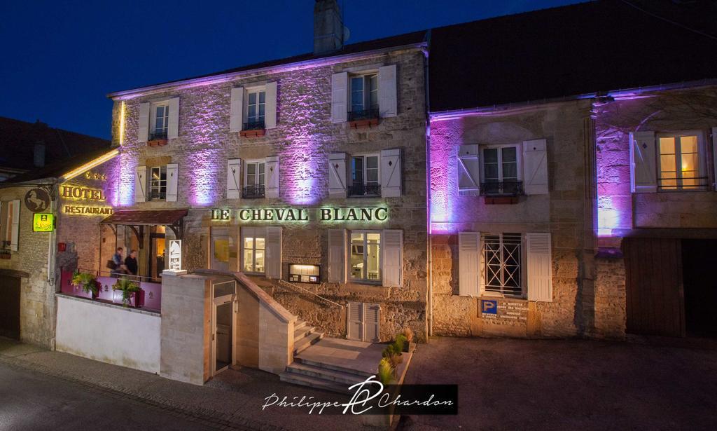 Logis Hôtel Le Cheval Blanc Langres Buitenkant foto